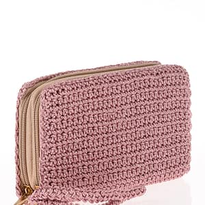 aurelia wallet golden pink double wallet